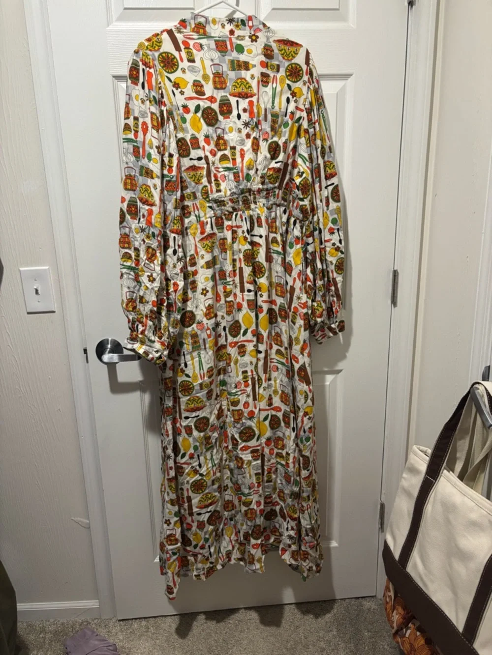 NWT Dawn Porter x Joanie Kitchen Print Maxi - Picture 3 of 3